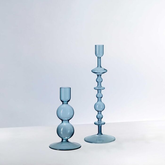 Свічник 7,5x7,5x13,5 см, синій Like Home Villeroy & Boch