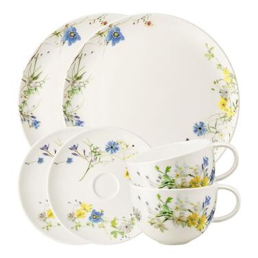 Кавовий сервіз на 2 персони, 6 предметів, Brillance Fleurs des AlpesRosenthal Classic