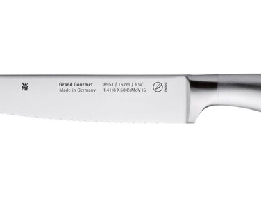 Ніж кухонний з хвилястим лезом 16 см Grand Gourmet WMF