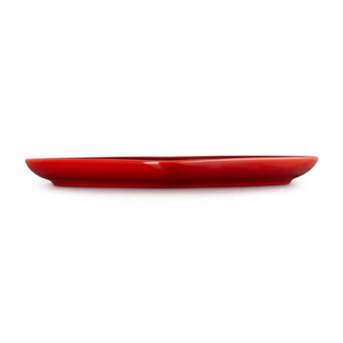 Тарелка в форме сердца 23 см, красная Heart Le Creuset