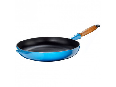 Сковорода 28 см з деревяною ручкою, Marseille Le Creuset