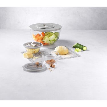 Набір аксесуарів для скляних та металевих мисок, 5 предметів Fresh & Save Zwilling