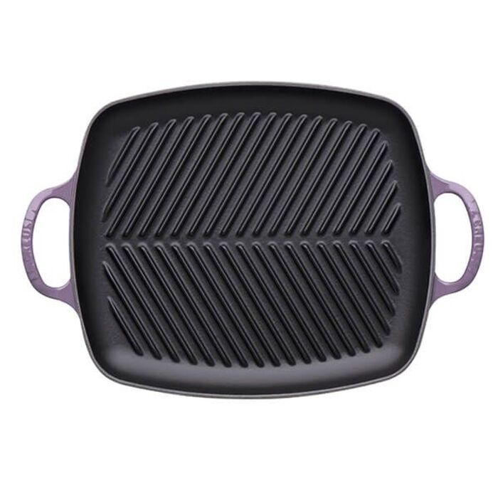 Сковорода гриль прямоугольная 30 см фиолетовая Le Creuset