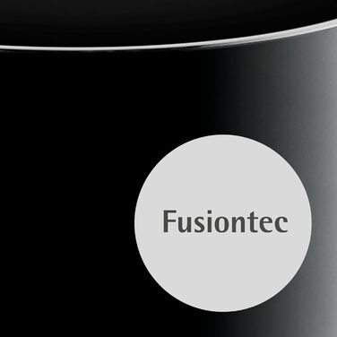 Сковорода вок 32 см зі скляною кришкою, сіра Fusiontec Mineral WMF