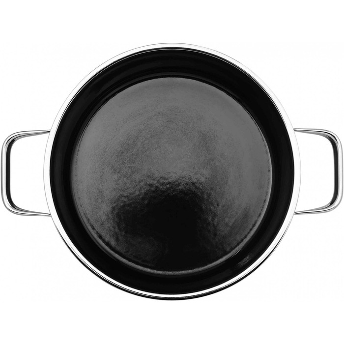 Каструля 22 см Чорна Fusiontec Aromatic WMF