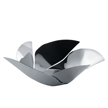 Блюдо для фруктов 29х11х29 см металлик Twist again Alessi