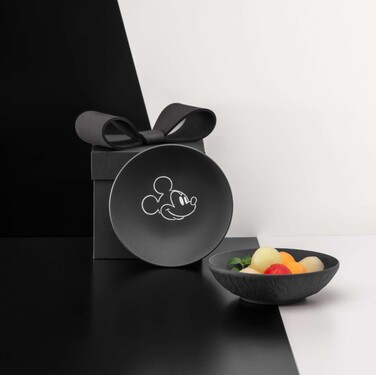 Тарілка для десерту 120 мл чорна Manufacture - Mickey Mouse Villeroy & Boch