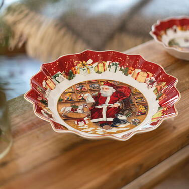 Піала "Санта читає листи" 25 x 4 см Toy's Fantasy Villeroy & Boch