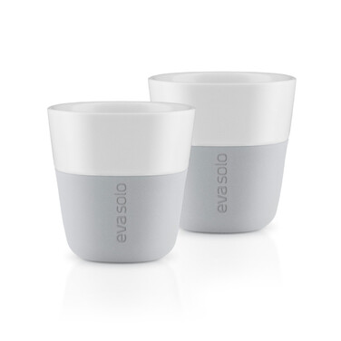 Набір кухлів для еспресо 80 мл світло-сірих Espresso-Becher Eva Solo