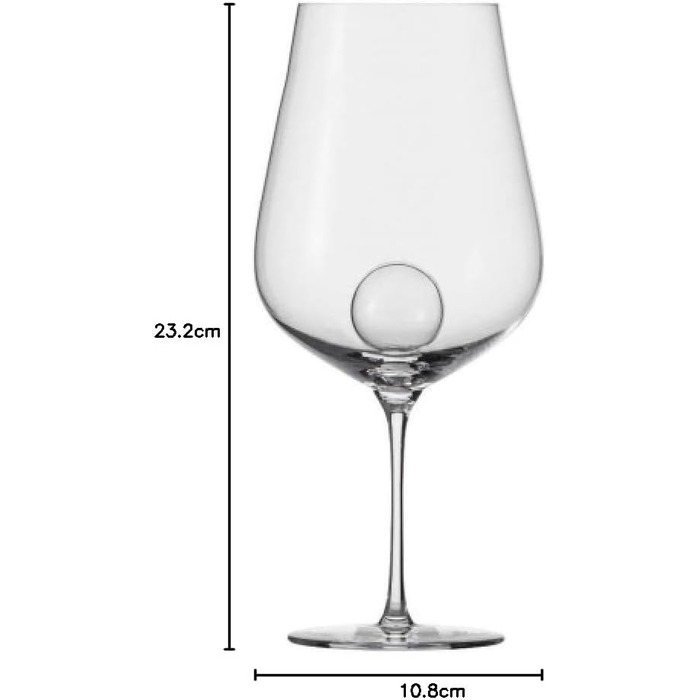Набір келихів 2 шт 843 мл для червоного вина Air Sense, Zwiesel Glas