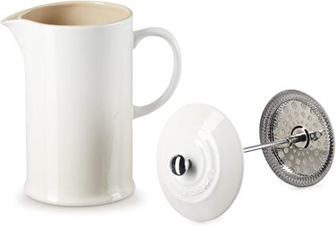 Френч-прес 1 л керамічний, колір безе Le Creuset