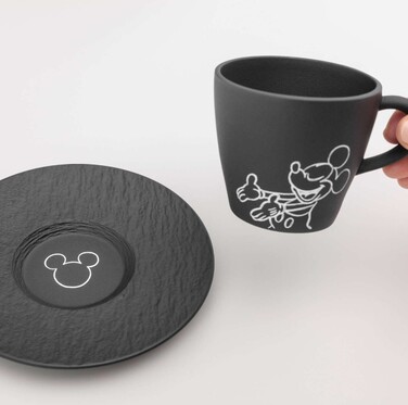 Чашка для кави 160 мл чорна Manufacture - Mickey Mouse Villeroy & Boch