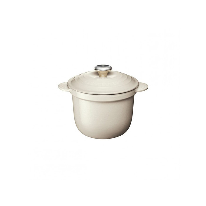 Каструля / жаровня 18 см з кришкою, бежева Every Creme Le Creuset