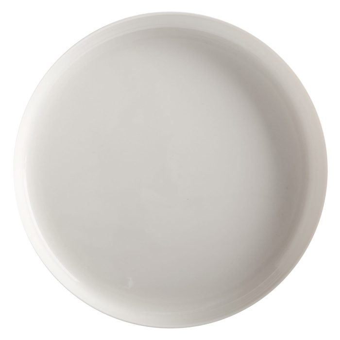 Блюдо сервірувальне кругле Maxwell & Williams WHITE BASICS ROUND, порцеляна, діам. 28 см