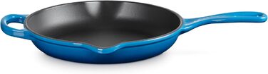 Чавунна сковорода LE CREUSET Signature, кругла, Ø Для всіх типів плит, вкл. Підходить для індукції, 1,93 кг, Гранат, 20182239490422 (Марсель, 23 см)