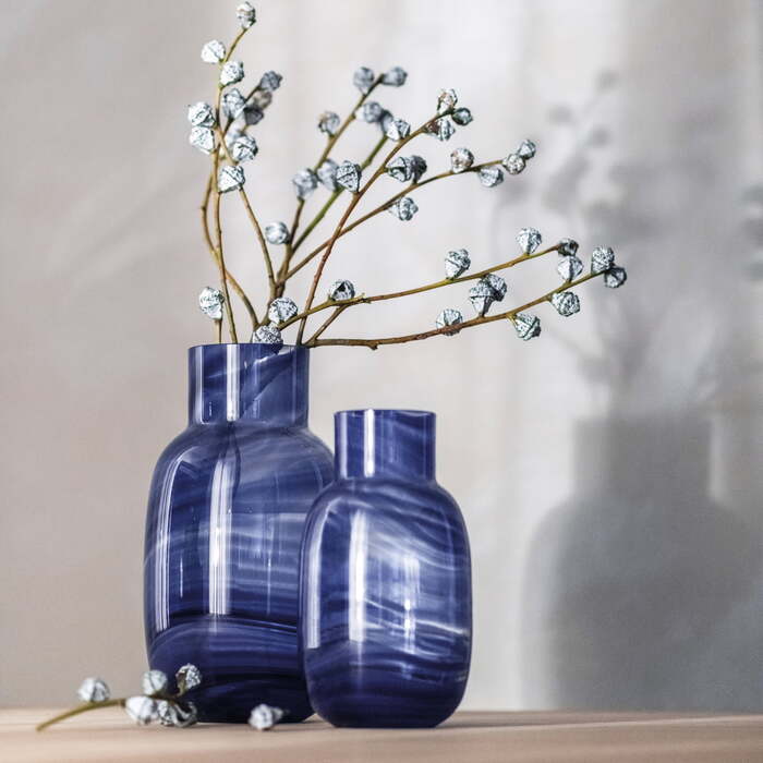 Ваза 27,7 см синя Waters Zwiesel Glas
