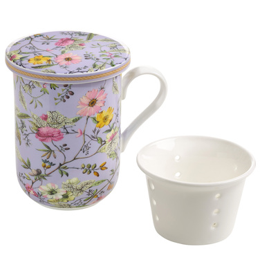 Кухоль для заварювання чаю Maxwell Williams Winter Bloom KILBURN, фарфор, 11 х 8,5 х 11 см, 340 мл