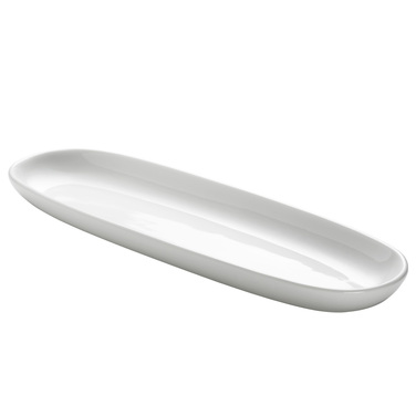 Тарілка для багету Maxwell Williams WHITE BASICS ROUND порцелянова, 40 х 12,5 см