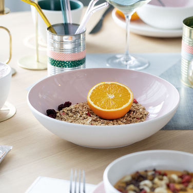 Тарілка сервірувальна глибока рожева 26 см Its my match Villeroy & Boch