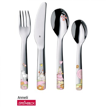 Набір дитячих столових приборів 4 предмета Prinzessin Annelli WMF