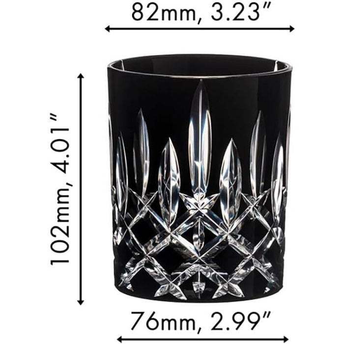 Келих 295 мл чорний Laudon, Riedel