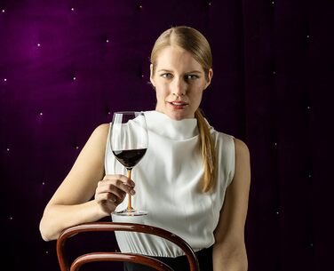 Келих для Каберне 709 мл помаранчевий Fatto a Mano, Riedel