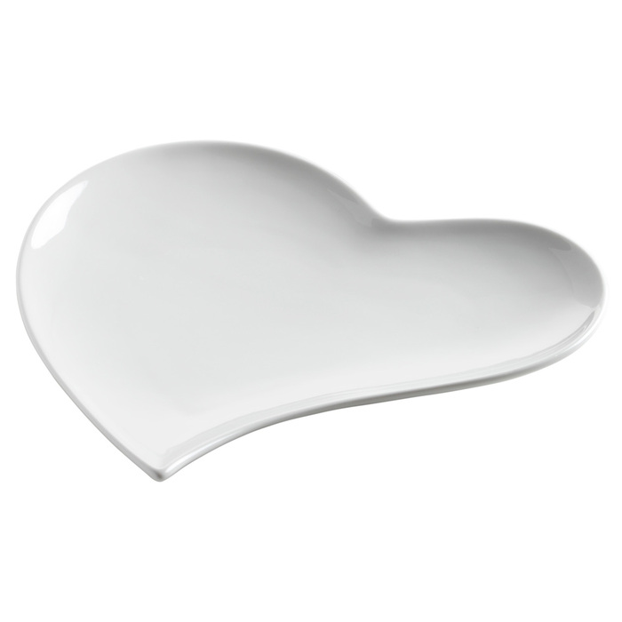 Блюдо Maxwell Williams WHITE BASICS HEART порцелянова, 21 х 21 х2, 5 см