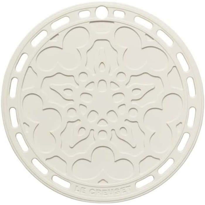 Підставка Le Creuset Tradition з силікону, термостійка до 250C, Ø 20 см, 93007300060000 (Безе)