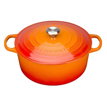 Каструля / жаровня з кришкою 24 см, помаранчевий Signature Le Creuset