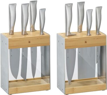 Блок для ножів прозорий Flextec Bamboo WMF
