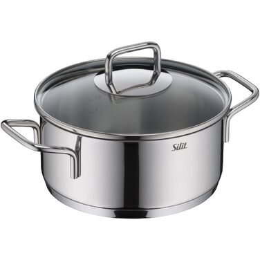 Жаровня 20 см зі скляною кришкою Extra Cook Silit