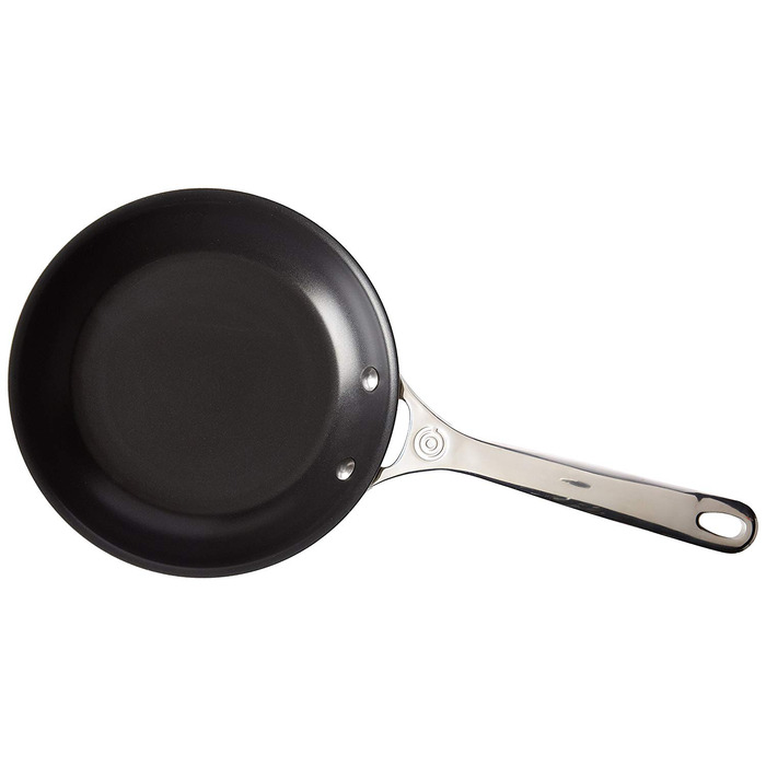 Сковорода 20 см з антипригарним покриттям чорна 3-Ply Plus Le Creuset