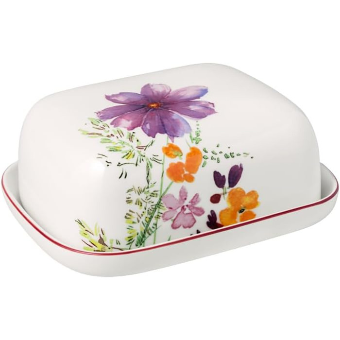 Маслянка, білий з розписом Mariefleur Villeroy & Boch