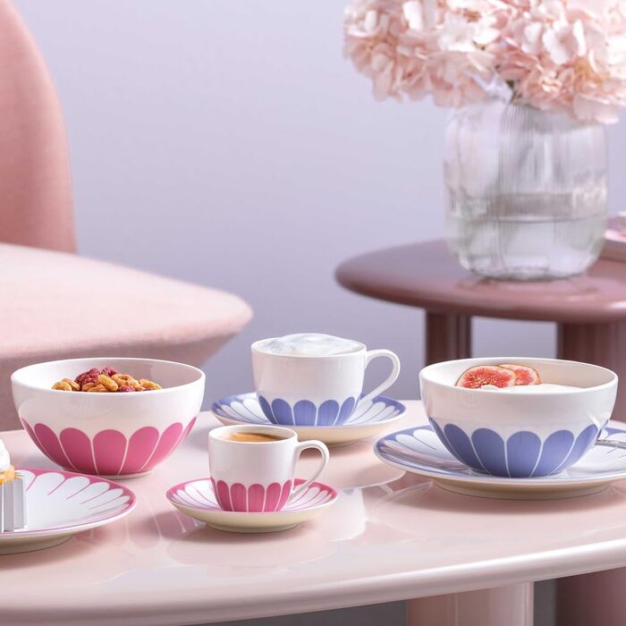 Піала для пластівців 430 мл рожевий Fleur Villeroy & Boch