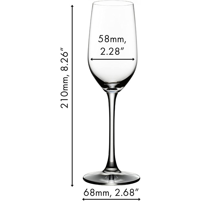Набір келихів для текіли 0,19 л, 4 предмети, Tequila Set Riedel