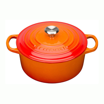 Каструля / жаровня з кришкою 26 см, помаранчевий Signature Le Creuset