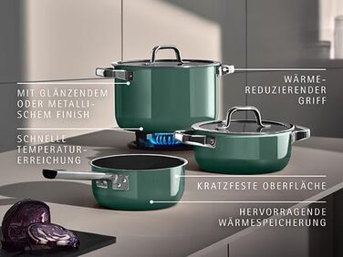 Жаровня 24 см зі скляною кришкою, евкаліптовий Fusiontec Mineral Pro WMF