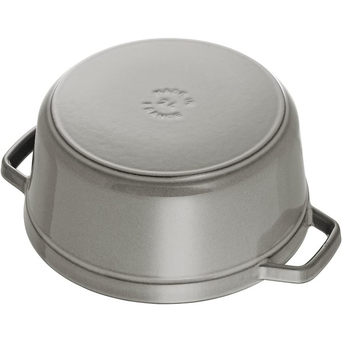 Каструля / жаровня 24 см з кришкою Graphite Grey Staub