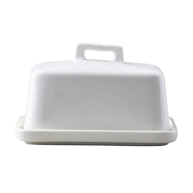 Масленка с крышкой Maxwell & Williams EPICURIOUS, фарфор, 17 х 12 х 11 см, 850 мл