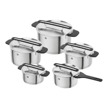Набір з 5 каструль з кришками, нержавіюча сталь More Zwilling