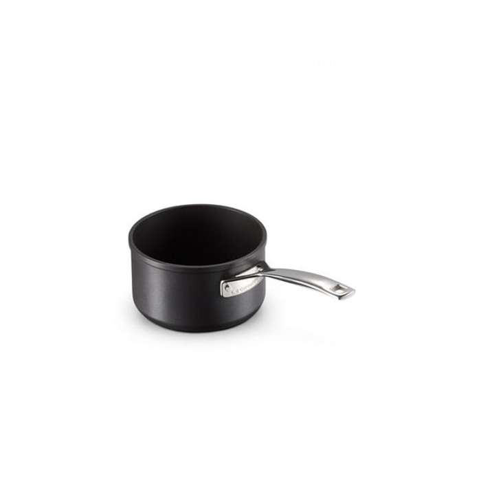 Ківш зі скляною кришкою 2,8 л Чорний Le Creuset