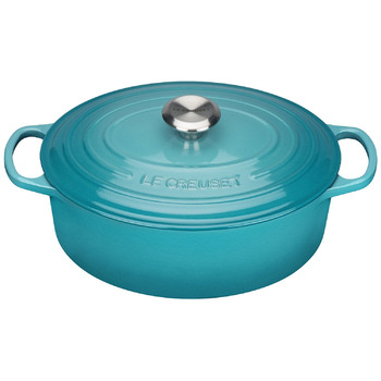 Гусятница / жаровня 29 см, бірюзовий Le Creuset