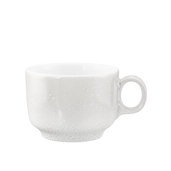 Чашка для капучино 0,30 л з ручкою, біла Sento Home Aura White Seltmann Weiden
