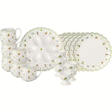Набір посуду Easter Delight Villeroy & Boch 19 предметів на 6 персон