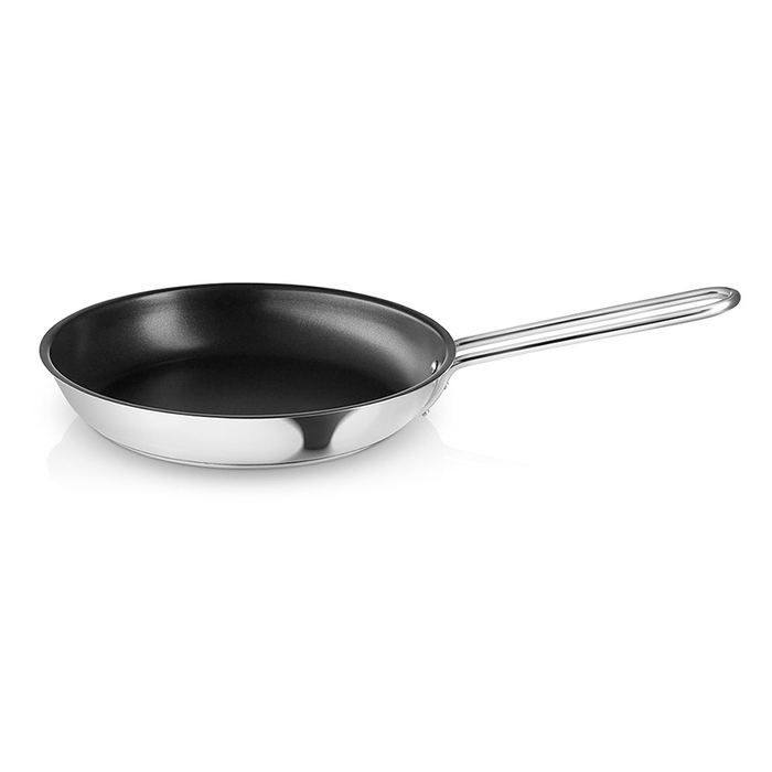 Сковорода Ø 24 см металік / чорна Stainless Steel Eva Solo