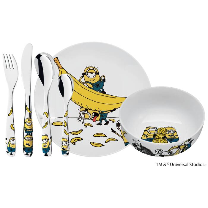 Набір дитячого посуду 6 предметів Minions WMF