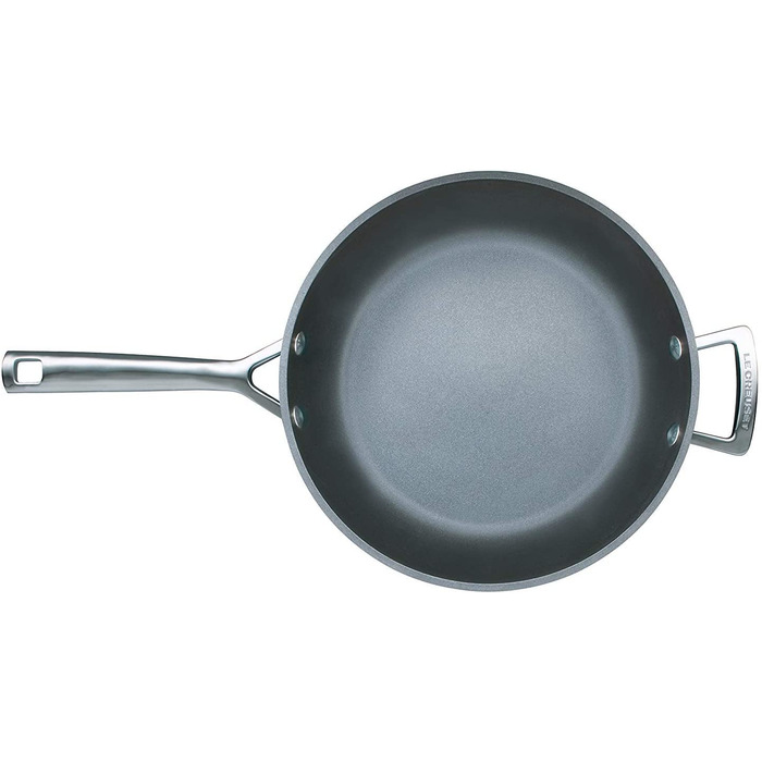 Сковорода з допоміжною ручкою глибока 29,1 см Чорна Le Creuset