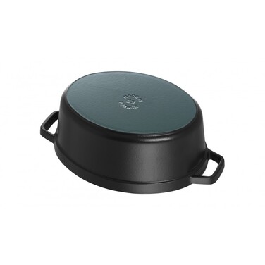 Кокот овальний 27 см, чорний Staub