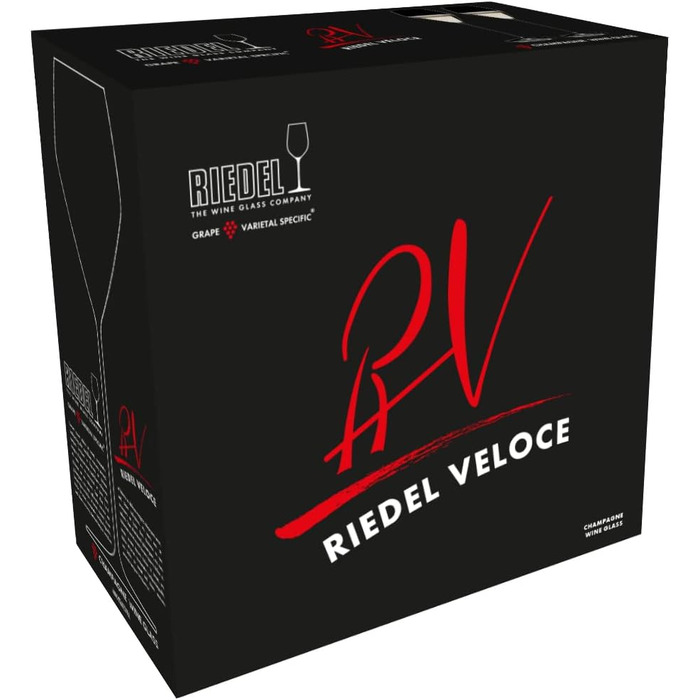 Келих для шампанського 0,33 л, набір 2 предмети, Veloce Riedel