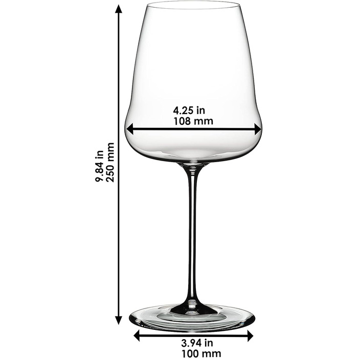 Келих для вина Riedel Winewings/Shiraz, прозорий, (дегустаційний набір)